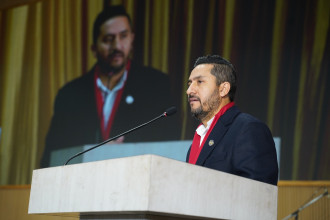 समयमै निर्वाचन गरेर सरकार सुशासनको अनुभूति गराउन प्रतिवद्ध छ : सञ्चारमन्त्री खरेल