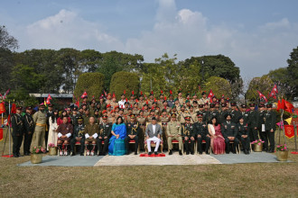 युवाहरूमा राष्ट्रियता, देशभक्ति, नेतृत्व र राष्ट्रसेवाजस्ता गुण विकास हुनु सकारात्मक छ : राष्ट्रपति पौडेल 