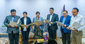नेपाल मेडिकल काउन्सिलमा पाँच सदस्य नियुक्त, मन्त्री मेहतासमक्ष शपथ