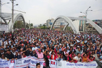 शिक्षक आन्दोलनले विद्यार्थी भर्ना अभियान प्रभावित