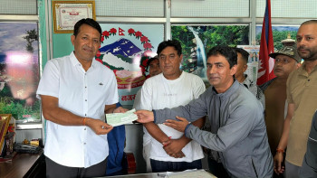 गोकर्णेश्वरको नयाँ बस्ती युवा क्लब राहत अभियानमा, विपद् कोषमा १ लाख बढी सहयोग