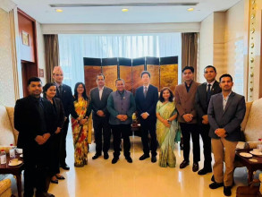 बेइजिङ पुगे परराष्ट्रमन्त्री खनाल