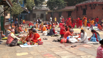 ऋषि पञ्चमीमा कोटेश्वरको महादेवस्थान मन्दिरमा भक्तजनको घुइँचो [तस्बिरहरू]