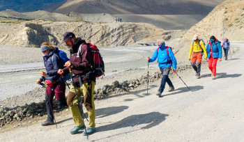 अप्रिलमा एक लाख सात हजार पर्यटक नेपाल भित्रिए