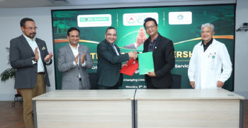 धुलिखेल अस्पताल र  नबिल बैंकबीच ६ करोड रुपैयाँको रणनीतिक साझेदारी