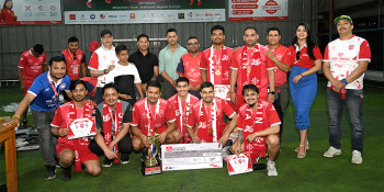 एनआईसी एशिया फुटसल कपको उपाधि रजिस्टर्ड अफिस र इमेज एक्सपेरियन्सलाई