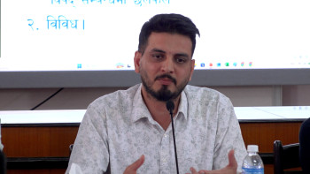 जलवायु परिवर्तनअनुकूल पूर्वाधार निर्माणमा नीतिगत परिवर्तन गर्दैछौँ : मन्त्री लम्साल [भिडियो]