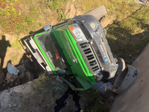 इलाममा बोलेरो दुर्घटना हुँदा चालकको मृत्यु