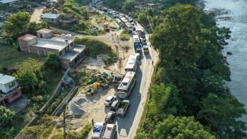 पृथ्वी राजमार्ग सञ्चालनमा, गल्छी–मलेखु खण्डमा अत्यावश्यक सवारीसाधन आवागमन सुचारु