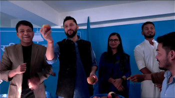 जुम्लाको स्याउ बाँडेर रास्वपाको केन्द्रीय समिति बैठक सुरु [भिडियो]
