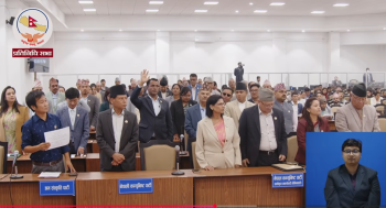 विपक्षीको अवरोधसँगै प्रतिनिधिसभा बैठक जेठ २५ सम्मका लागि स्थगित