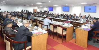 प्रधानमन्त्री प्रचण्डसँग मन्त्रीहरुले गरे एक वर्षे कार्यसम्पादन सम्झौता