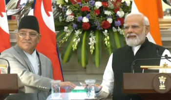 नेपालगञ्ज सुख्खा बन्दरगाह प्रचण्ड र मोदीद्वारा उद्घाटन