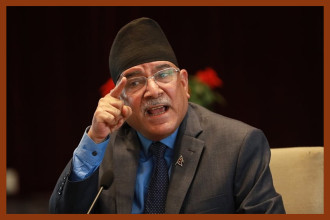 गठबन्धनमा भाग मिलाउन प्रधानमन्त्रीलाई 'प्रचण्ड' सकस