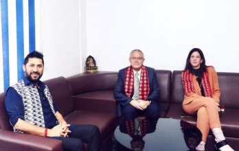 सभापति लामिछाने र इजरायली राजदूत गोडरबीच भेटवार्ता