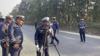ट्राफिक कारबाहीमा १९ लाख ९५ हजार राजस्व संकलन