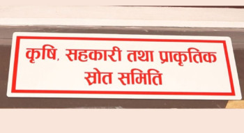 कृषि, सहकारी तथा प्राकृतिक स्रोत समितिको सभापतिको निर्वाचन मंगलबार हुने