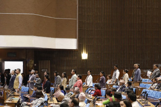 प्रतिनिधिसभामा आज पनि रास्वपा र राप्रपाको अवरोध
