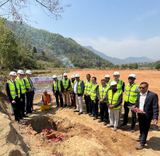 लेखनाथ–दमौली २२० केभी प्रसारण लाइनको शिलान्यास