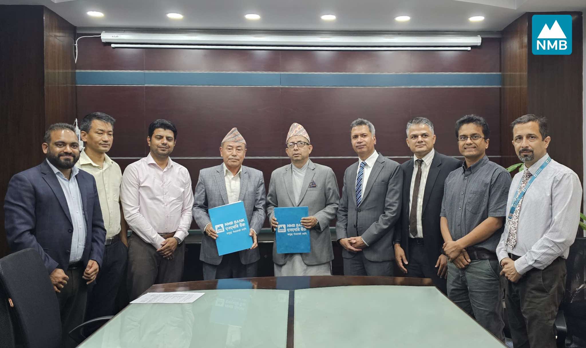 एनएमबि बैंकद्वारा माथिल्लो मैवा जलविद्युत आयोजनाको वित्तीय व्यवस्थापन