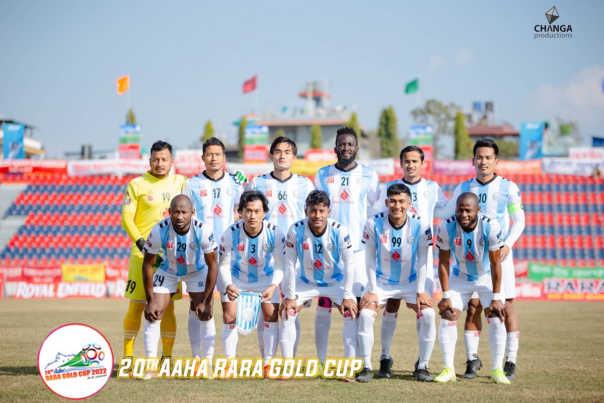 आहा रारा गोल्डकपमा फाइनल पुग्न मनाङ र आर्मी भिड्दै