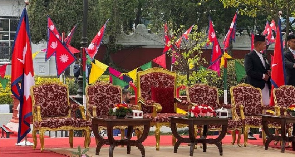 शीतल निवासमा नवनियुक्त प्रधानमन्त्रीसहित मन्त्रीको शपथको तयारी