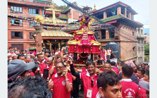 बाह्र वर्षे चण्डेश्वरी अजिमा जात्रा टोलटोल घुमाएर मनाइयो