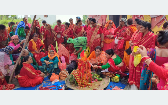 सुदूरपश्चिममा गौरापर्वः आज मुख्य दिन अठ्यावाली