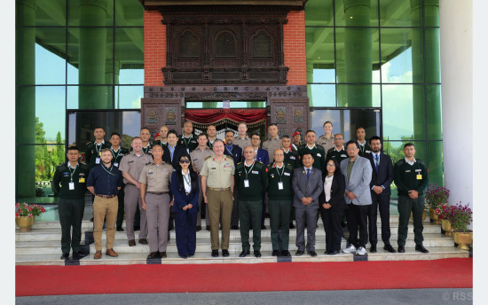 अमेरिकी सेनासँगको अनुभव साटासाट र सहयोग सम्बन्धी छलफल सुरु