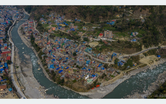 सीमा निर्धारणमा भएको ढिलाइले बेनीमा सडक आयोजना प्रभावित