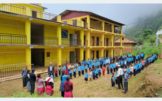 जन्तेढुङ्गामा आवासीय विद्यालयः अभिभावकविहीन बालबालिकाको केन्द्र