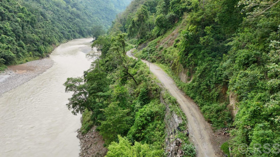 बुद्धसिंह मार्ग : करोडौँ बजेट, तर छैन निर्माणको गति