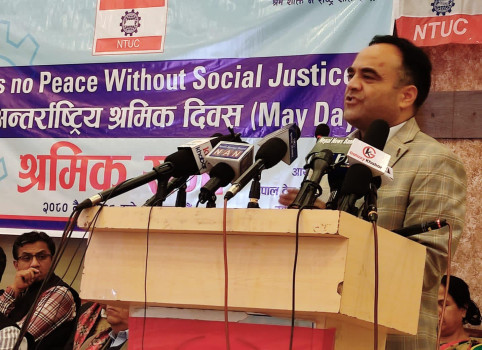 श्रमिकको स्थान पार्टी र सदनमा हुनुपर्छ : नेता महर