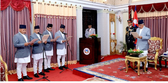 राष्ट्रपतिसमक्ष चार मुलुकका नेपाली राजदूतले लिए सपथ