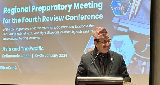 विश्व शान्तिको मामलामा नेपालको उच्च प्रतिवद्धता: मन्त्री साउद