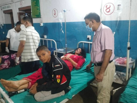 अर्घाखाँचीमा जीप दुर्घटना हुँदा दुई जनाको मृत्यु, २४ घाइते