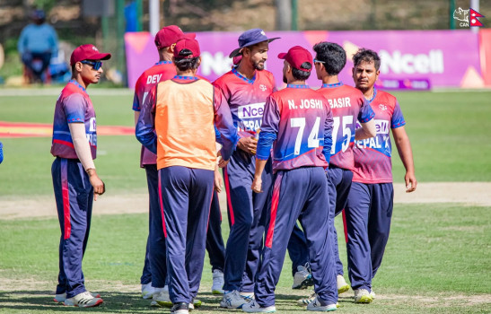 टी-२० सिरिज- आयरल्याण्ड ए माथि नेपालको रोमाञ्चक जित