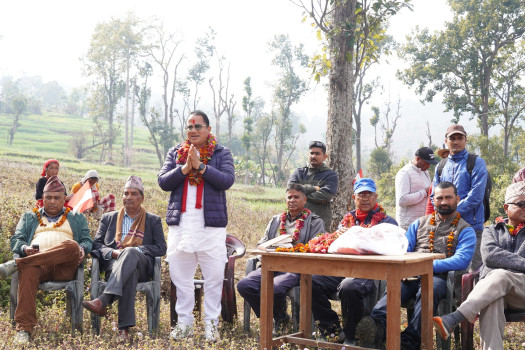 आनन्द बिष्टको प्रतिवद्धता- जनताको शिर ठाडो हुनेगरी काम गर्नेछु