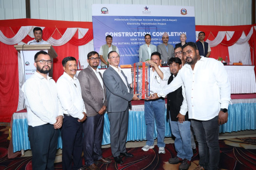 एमसिए–नेपालद्वारा सीमापार प्रसारण लाइनको नेपालतर्फको १८ किमि खण्डको निर्माण सम्पन्न