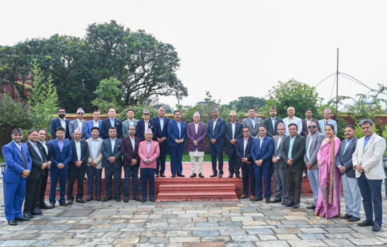 अर्थतन्त्रलाई गतिशील, उत्पादनमुखी र प्रतिस्पर्धी बनाउन राष्ट्रपति पौडेलको जोड