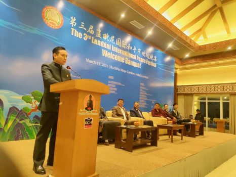 लुम्बिनीमा आजदेखि तेस्रो अन्तर्राष्ट्रिय शान्ति महोत्सव सुरु