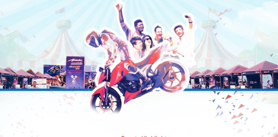 टीभीएस अपाचेले एक लाख सेलिब्रेशन डे मनाउँदै