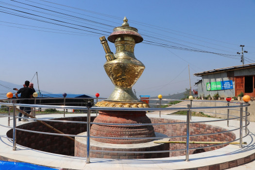 चैनपुरमा बनेको २० लाखको करुवा