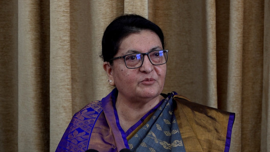 नेताहरू बाहिर धेरै बोल्ने पार्टीभित्र केही गर्न नसक्ने प्रवृत्तिका छन् : विद्यादेवी भण्डारी