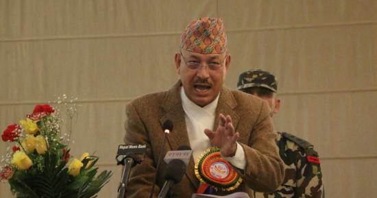 सार्वजनिक कार्यक्रममै जंगिए प्रधानन्यायाधीश श्रेष्ठ 