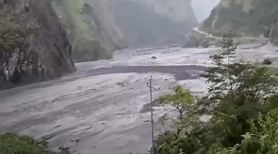 बूढीगण्डकीमा आइतबार बिहानै ठूलो बाढी