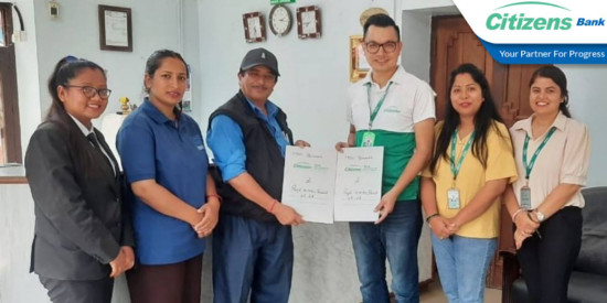सिटिजन्स बैंकका ग्राहकलाई हटपिज रेस्ट्रो र रेगल हेटौंडा रिसोर्टमा छुट
