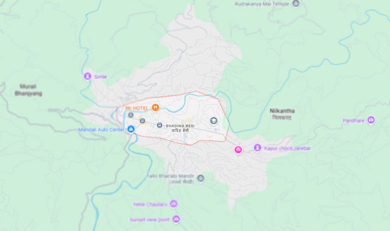 धादिङबेसी जाने वैकल्पिक सडक सञ्चालनमा