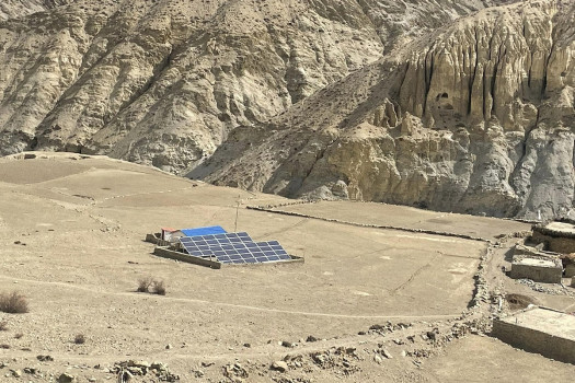१४५ घरधुरीलाई विद्युत् सेवा पुगेको ५८ किलोवाटको सौर्य मिनिग्रेट