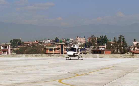 त्रिभुवन विमानस्थलको चाप घटाउन भक्तपुरमा हेलिपोर्ट